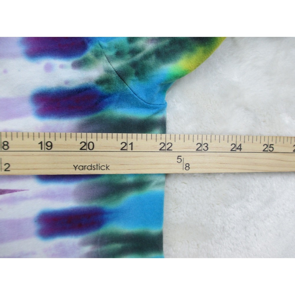 VINTAGE‎ Jimi Hendrix Shirt Mens Extra Large Blue Tie Dye Single Stitch Music* - Picture 10 of 13